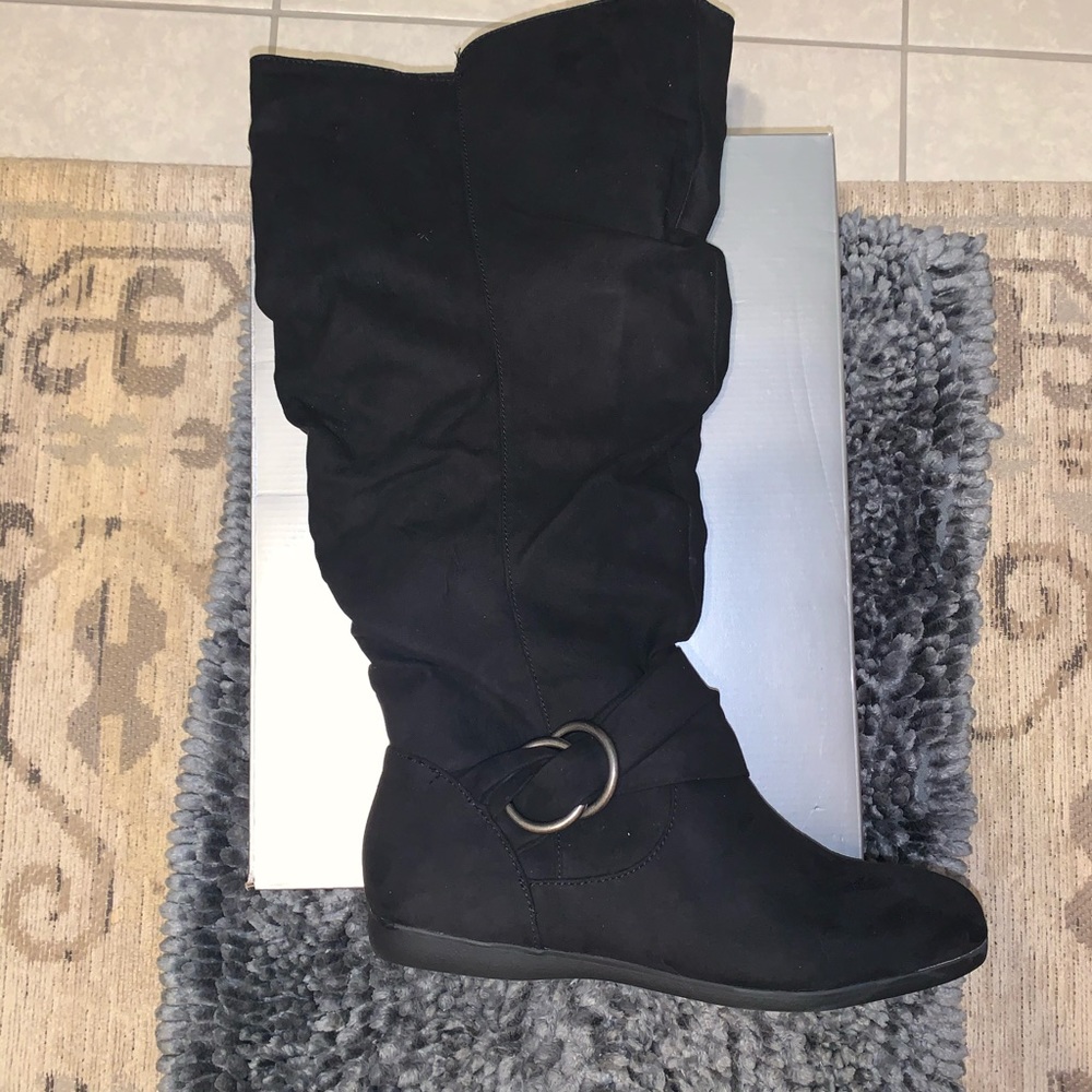 Cloudwalker Sasha boots-wide calf